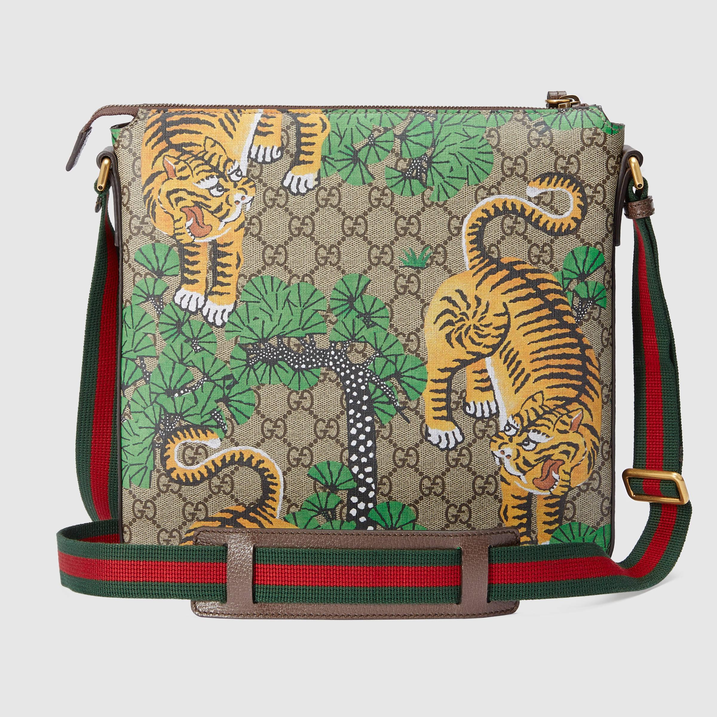 gucci padlock bamboo shoulder bag
